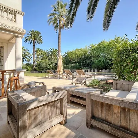 Le Beauvert Belle Epoque Luxury Of 500 M2 With Pool * Antibes
